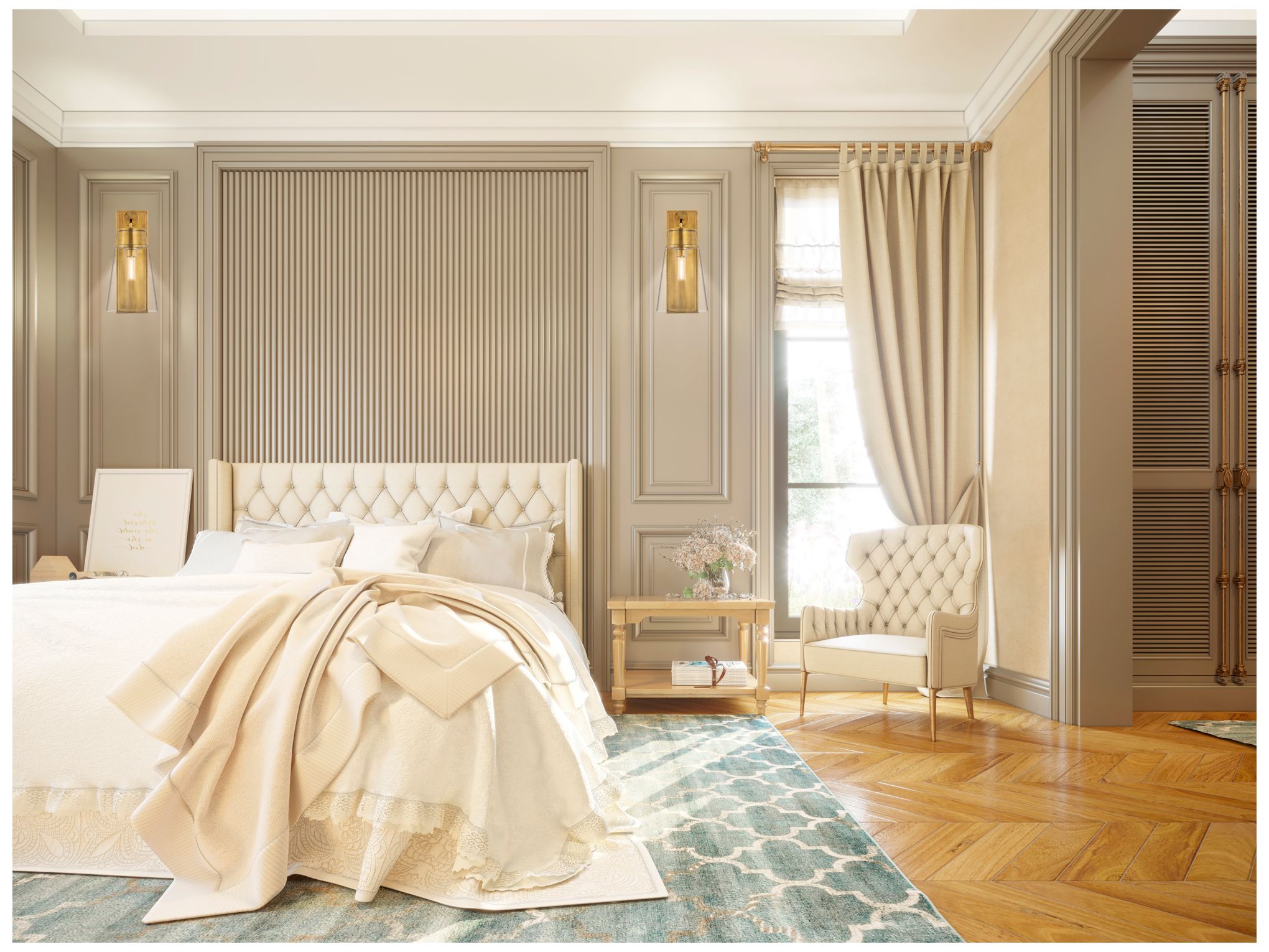 Image 4 Wentworth by Z-Lite Rubbed Brass 7.5 inch 1 Light Wall Sconce more views