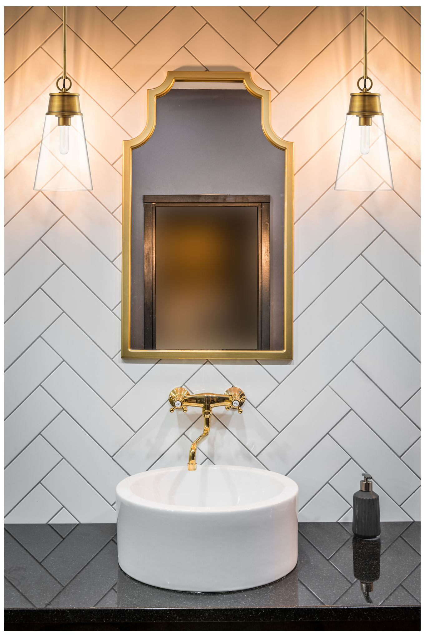 Image 3 Wentworth by Z-Lite Rubbed Brass 8 inch 1 Light Pendant more views