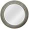 Wentworth Tin and Gold 36" Round Wall Mirror