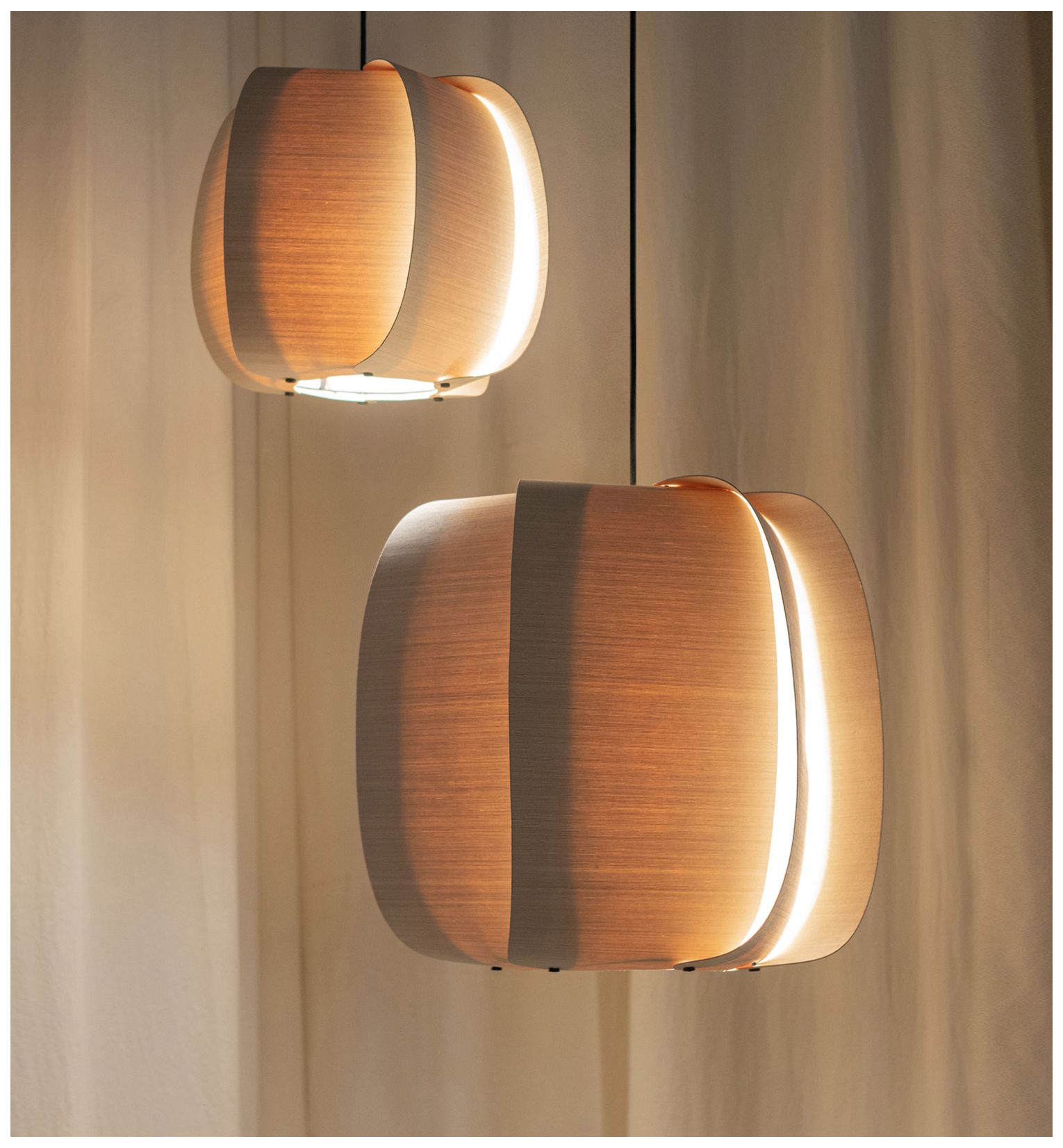 Image 2 WEP Alba 26 10.25"W Pendant Black Finish with Petiribi/Ash Made to Ord more views
