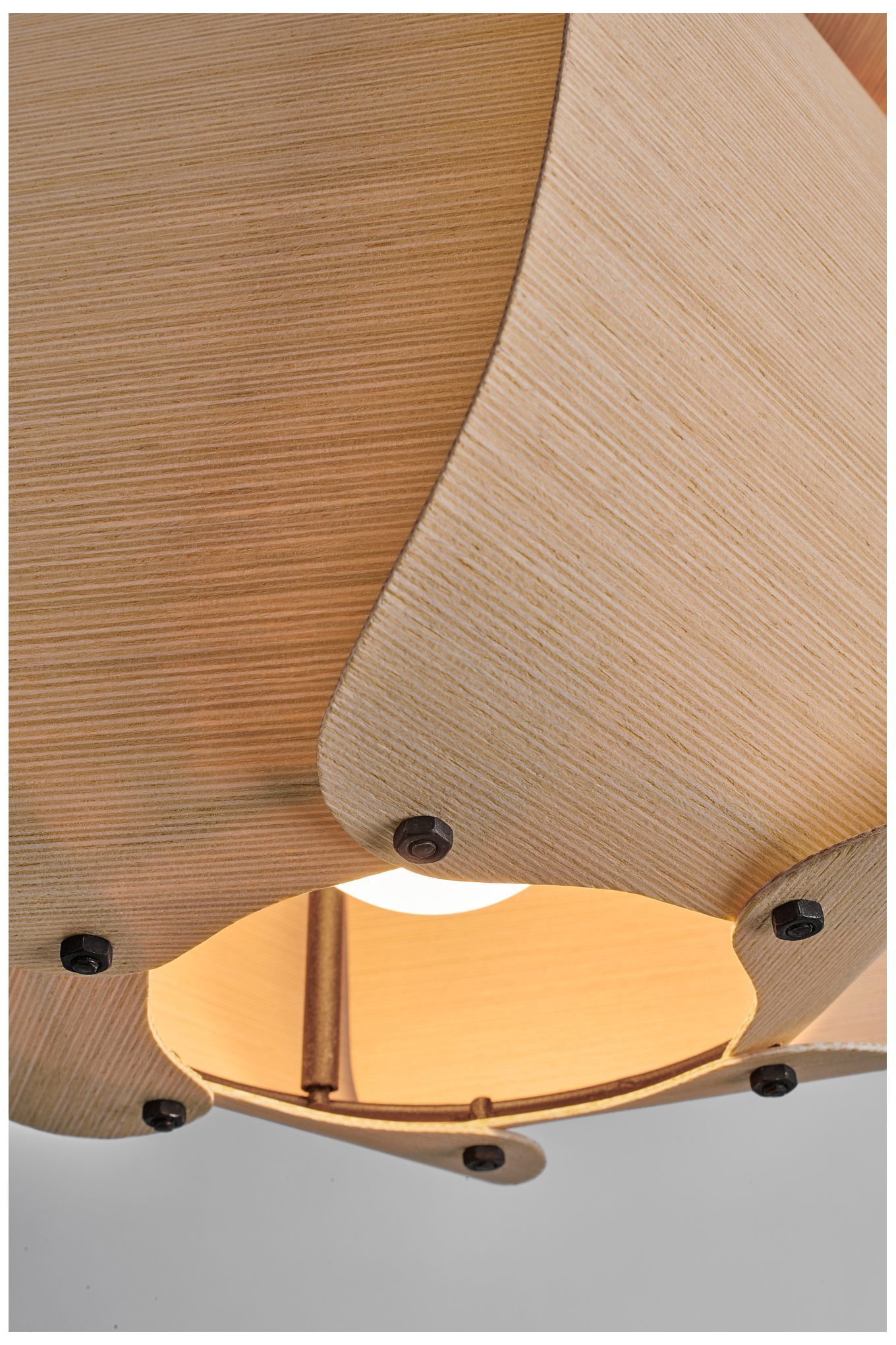 Image 3 WEP Collection Alba 26 10.25"W Pendant Black Finish with Ash Shade more views