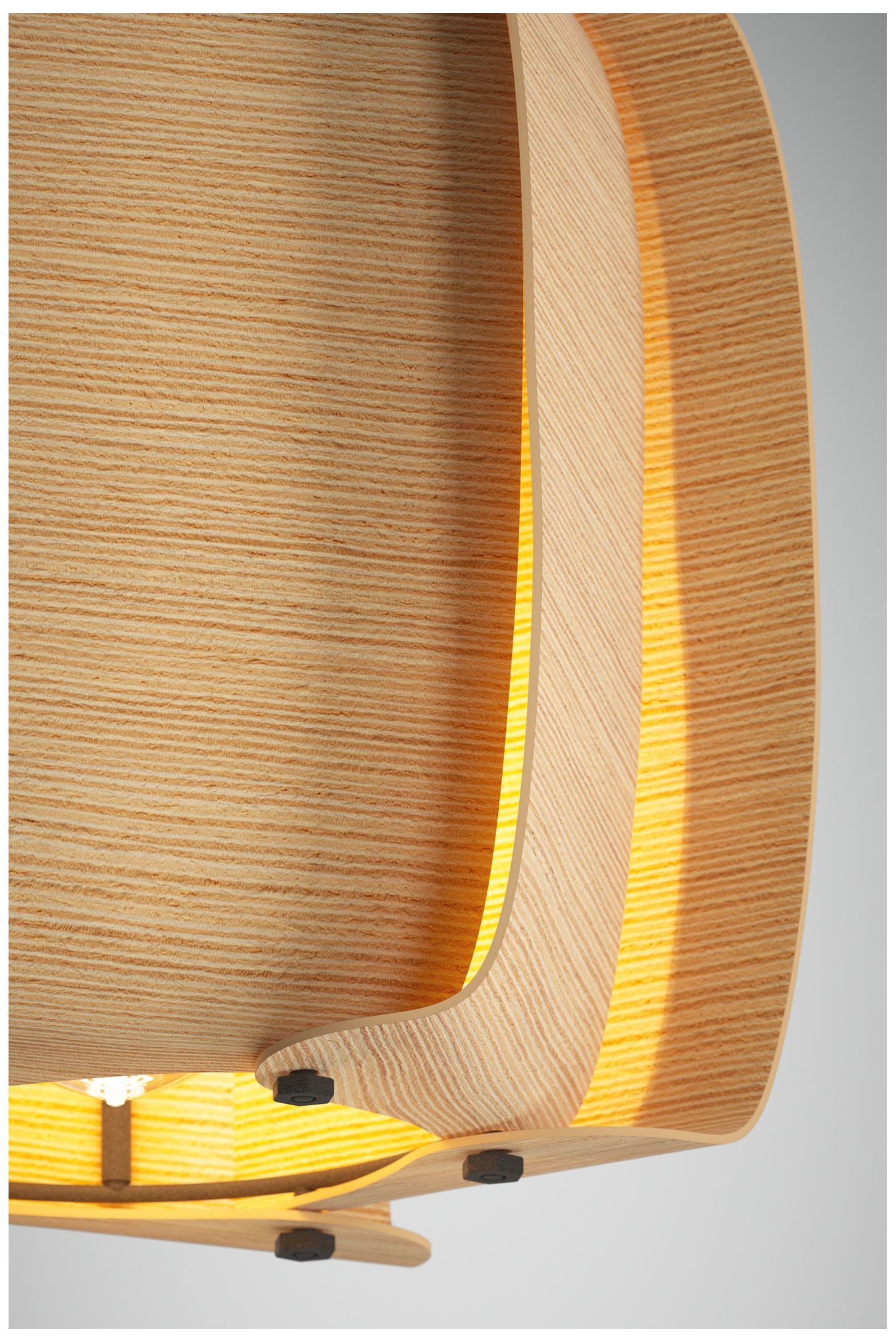 Image 5 WEP Collection Alba 26 10.25"W Pendant Black Finish with Ash Shade more views