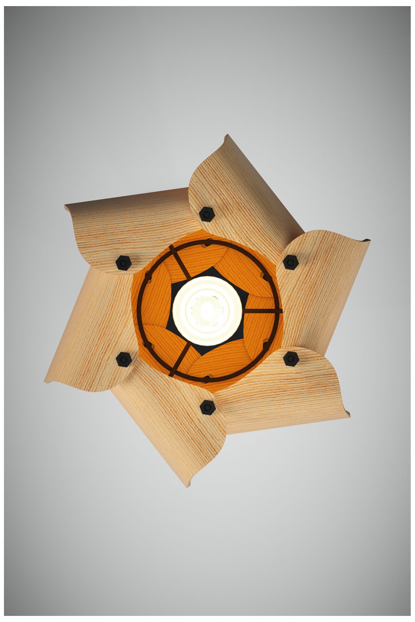Image 6 WEP Collection Alba 26 10.25"W Pendant Black Finish with Ash Shade more views