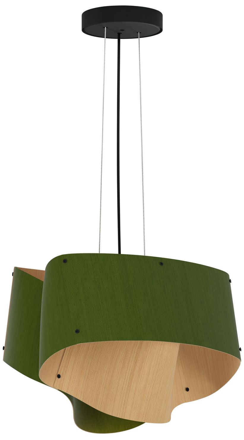 WEP Collection Carlotta 45 16.9" Wide Pendant Green - Made to Order