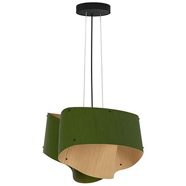 WEP Collection Carlotta 45 16.9" Wide Pendant Green