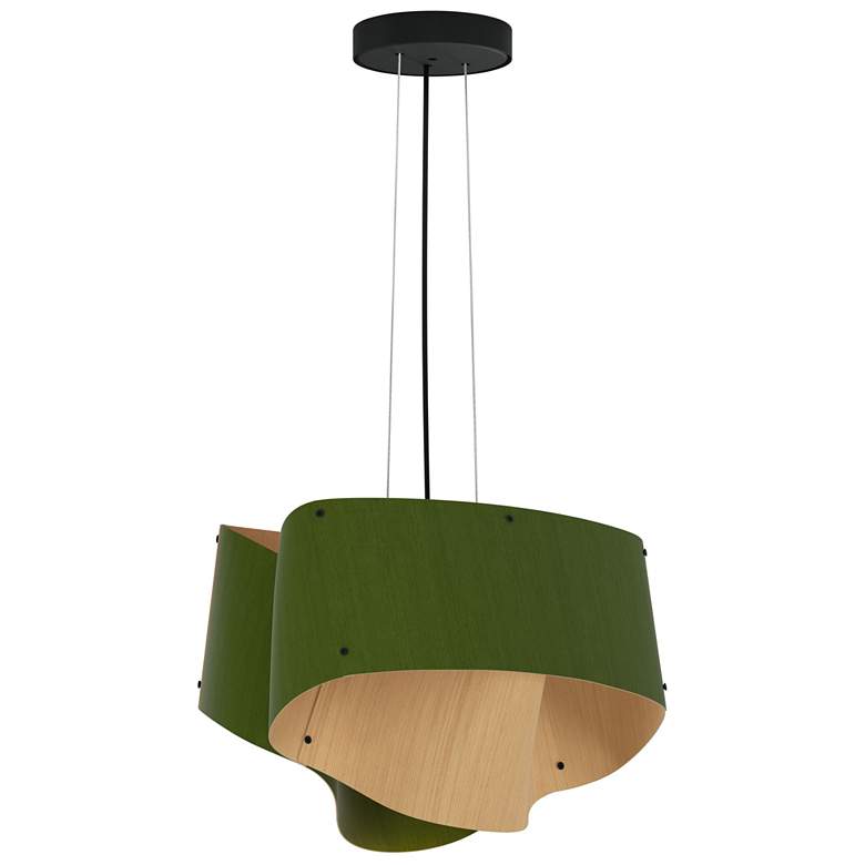 Image 1 WEP Collection Carlotta 45 16.9" Wide Pendant Green