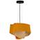 WEP Collection Carlotta 45 16.9" Wide Pendant Ocher