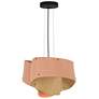 WEP Collection Carlotta 45 16.9" Wide Pendant Rose