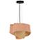 WEP Collection Carlotta 45 16.9" Wide Pendant Rose