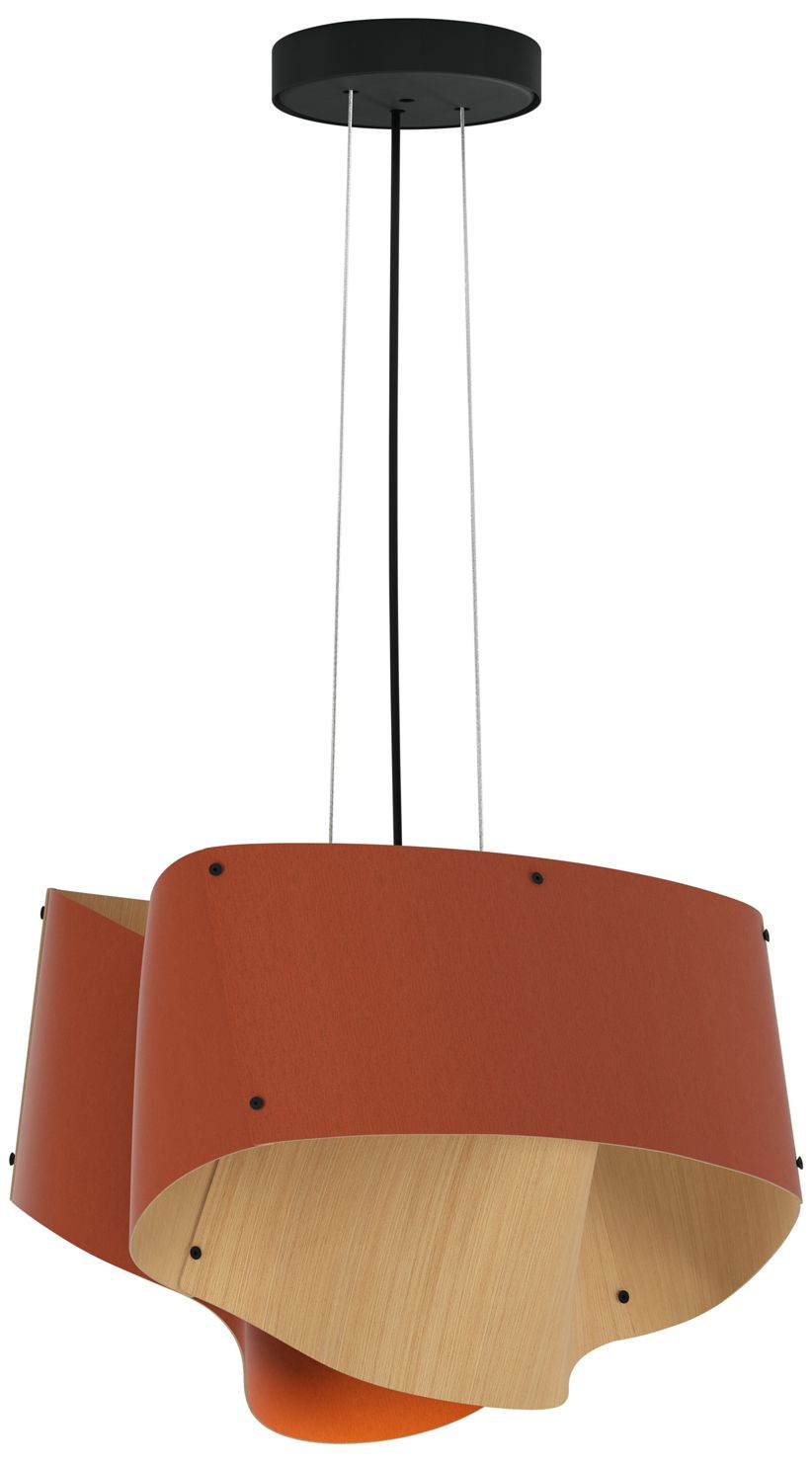 WEP Collection Carlotta 45 16.9" Wide Pendant Terracotta - Made to Order