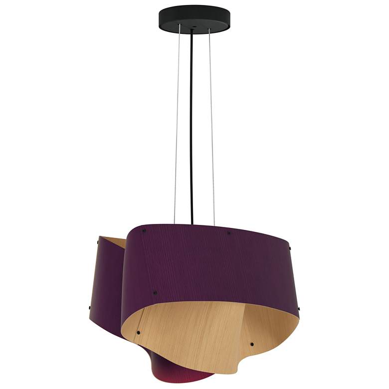 Image 1 WEP Collection Carlotta 45 16.9" Wide Pendant Violet