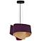 WEP Collection Carlotta 45 16.9" Wide Pendant Violet