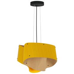 WEP Collection Carlotta 45 16.9" Wide Pendant Yellow
