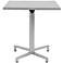 Werzalit Square Silver Outdoor Dining Table Top