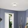 7_Wesley 2 Light Brushed Nickel Ceiling Mount more views