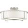 Wesley 4 Light Brushed Nickel Ceiling Mount
