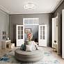 6_Wesley 4 Light Brushed Nickel Ceiling Mount more views