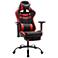 Wessex Black Red Faux Leather Adjustable Gaming Chair