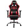 Wessex Black Red Faux Leather Adjustable Gaming Chair