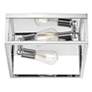Thumbnail4 of Wesson 12" Wide Chrome 2-Light Flush Mount more views