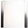 West End 15" High Brushed Steel LED Wall Sconce