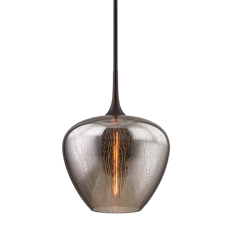 Image 2 West End 16" Wide Vintage Bronze Pendant Light