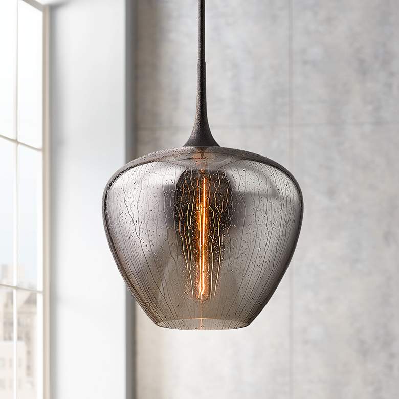 Image 1 West End 16" Wide Vintage Bronze Pendant Light