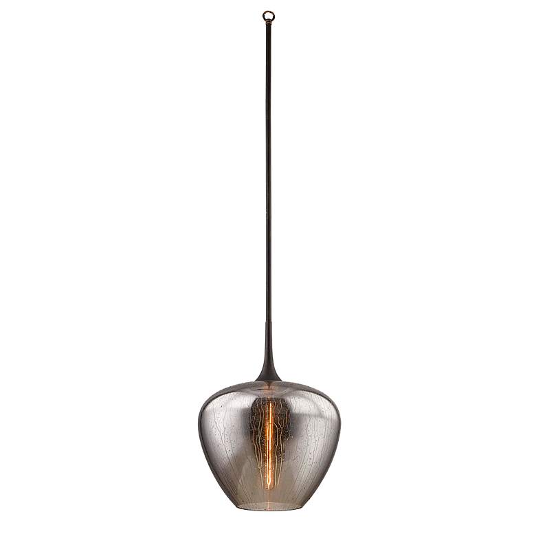 Image 3 West End 16" Wide Vintage Bronze Pendant Light more views