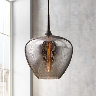 West End 16" Wide Vintage Bronze Pendant Light