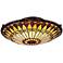 West End 17" Wide Tiffany-Style Sunflower Ceiling Light