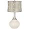 West Highland White Abstract Squiggles Shade Spencer Lamp