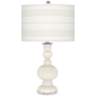 West Highland White Bold Stripe Apothecary Table Lamp
