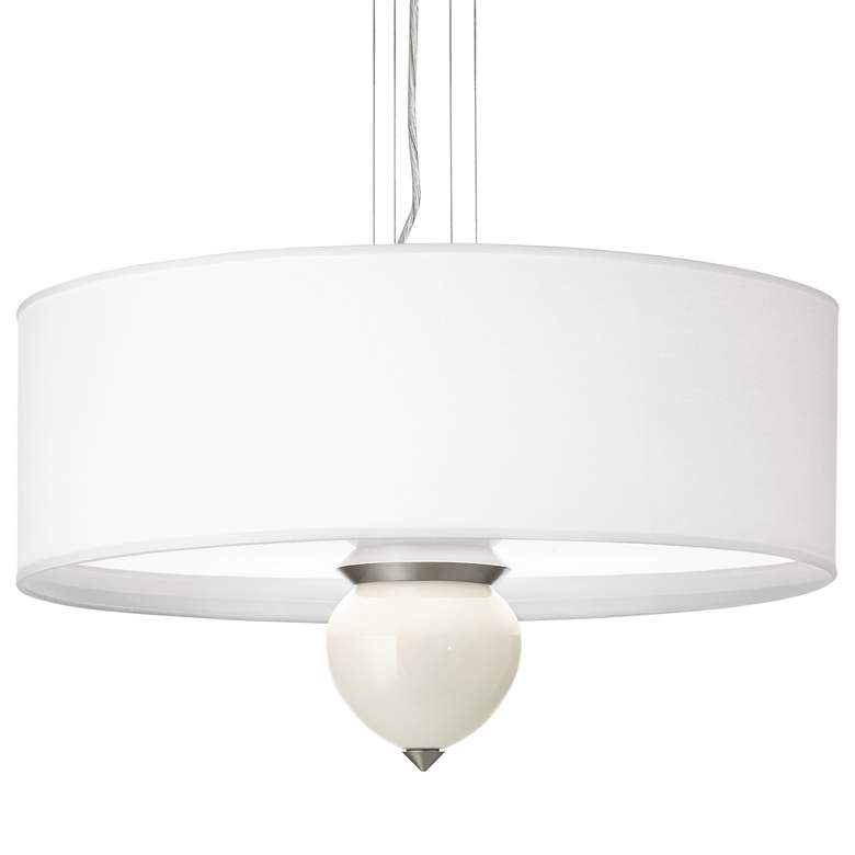 Image 1 West Highland White Cleo 24 inch Wide Pendant Chandelier