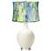 West Highland White Cool Watercolor Shade Ovo Table Lamp