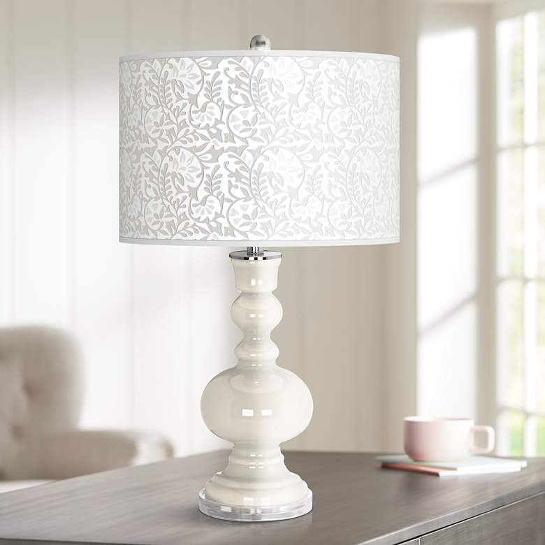 Image 1 West Highland White Gardenia Apothecary Table Lamp