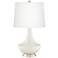 West Highland White Gillan Glass Table Lamp with Dimmer