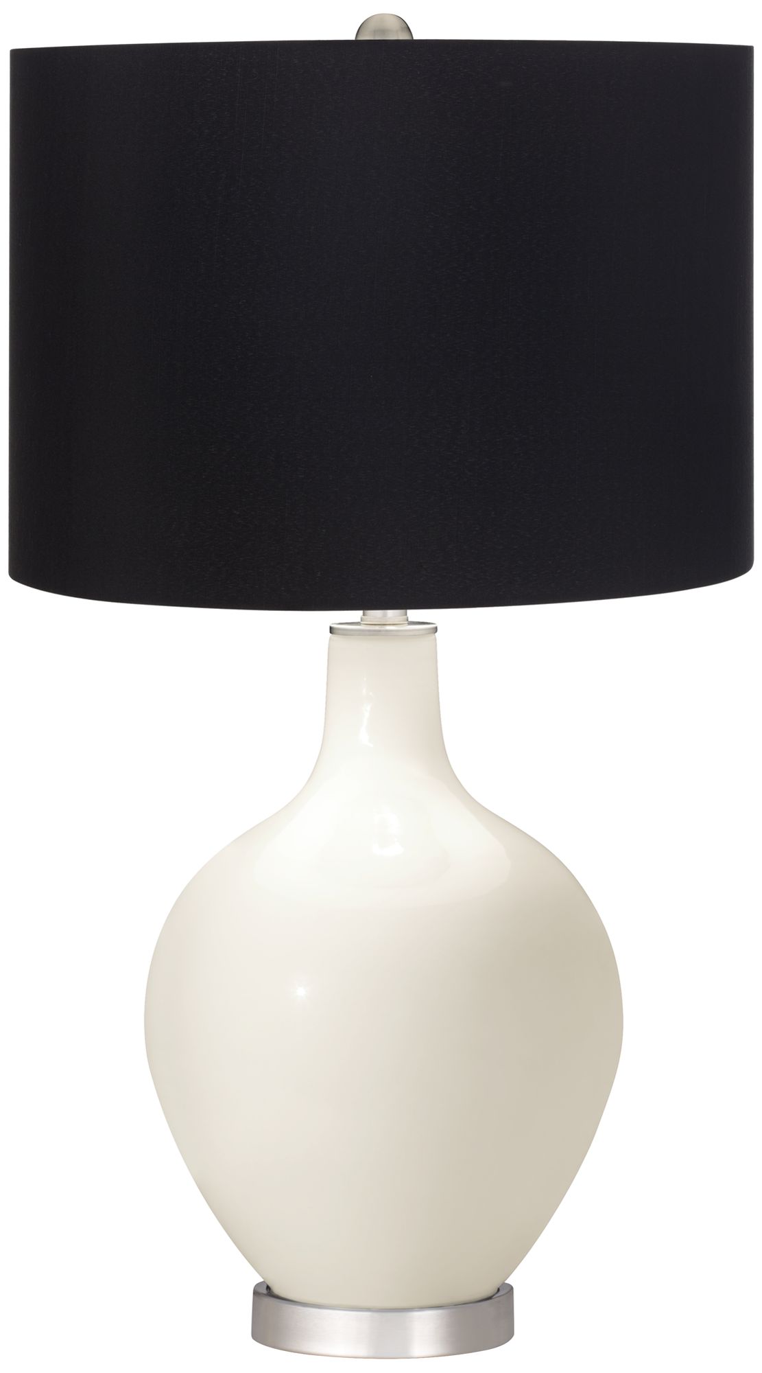 glass lamp black shade