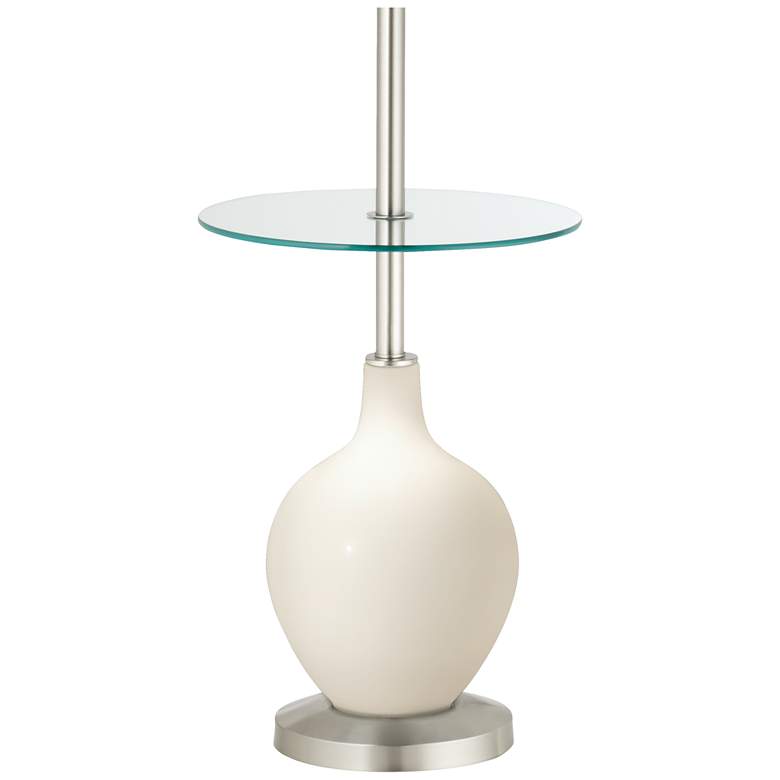 Image 3 West Highland White Ovo Tray Table Floor Lamp more views