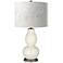 West Highland White Rose Bouquet Double Gourd Table Lamp