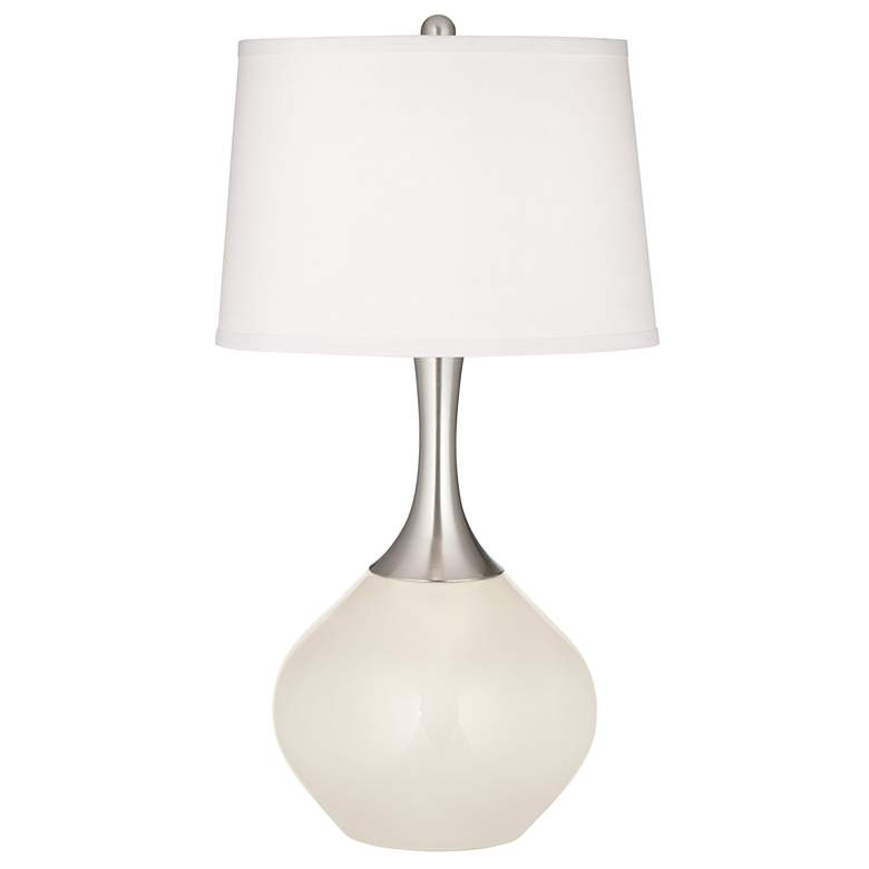Image 2 West Highland White Spencer Table Lamp with Dimmer