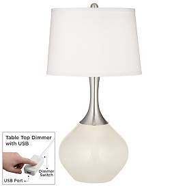 Image1 of West Highland White Spencer Table Lamp with Dimmer