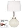West Highland White Spencer Table Lamp with Dimmer