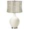 West Highland White Spiral Squiggles Shade Ovo Table Lamp