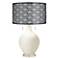 West Highland White Toby Table Lamp With Black Metal Shade