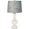 West Highland White Vintage Floral Apothecary Table Lamp