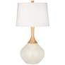 West Highland White Wexler Table Lamp with Dimmer