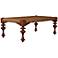 West Indies Kubu Woven Natural Wicker Coffee Table