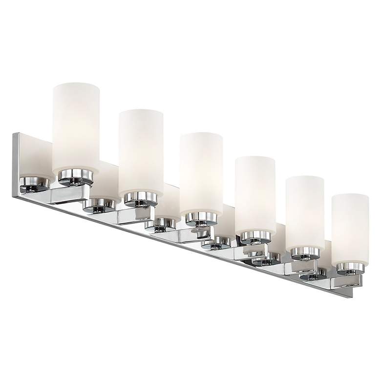 Image 5 West Lake 47" Wide Polished Chrome 6-Light Bath Light more views