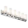 5_West Lake 47" Wide Polished Chrome 6-Light Bath Light more views