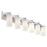 6_West Lake 47" Wide Polished Chrome 6-Light Bath Light more views